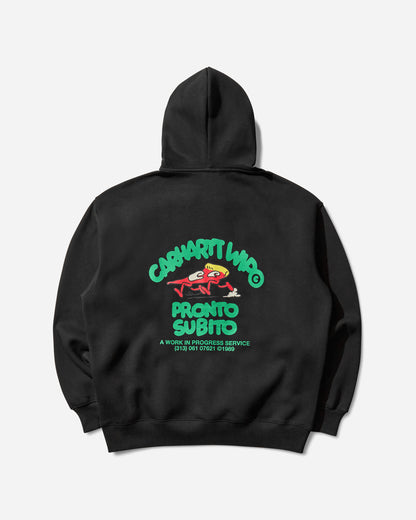 Carhartt WIP Hooded Pronto Sweat Jacket Black Coats and Jackets Jackets I035177 89XX