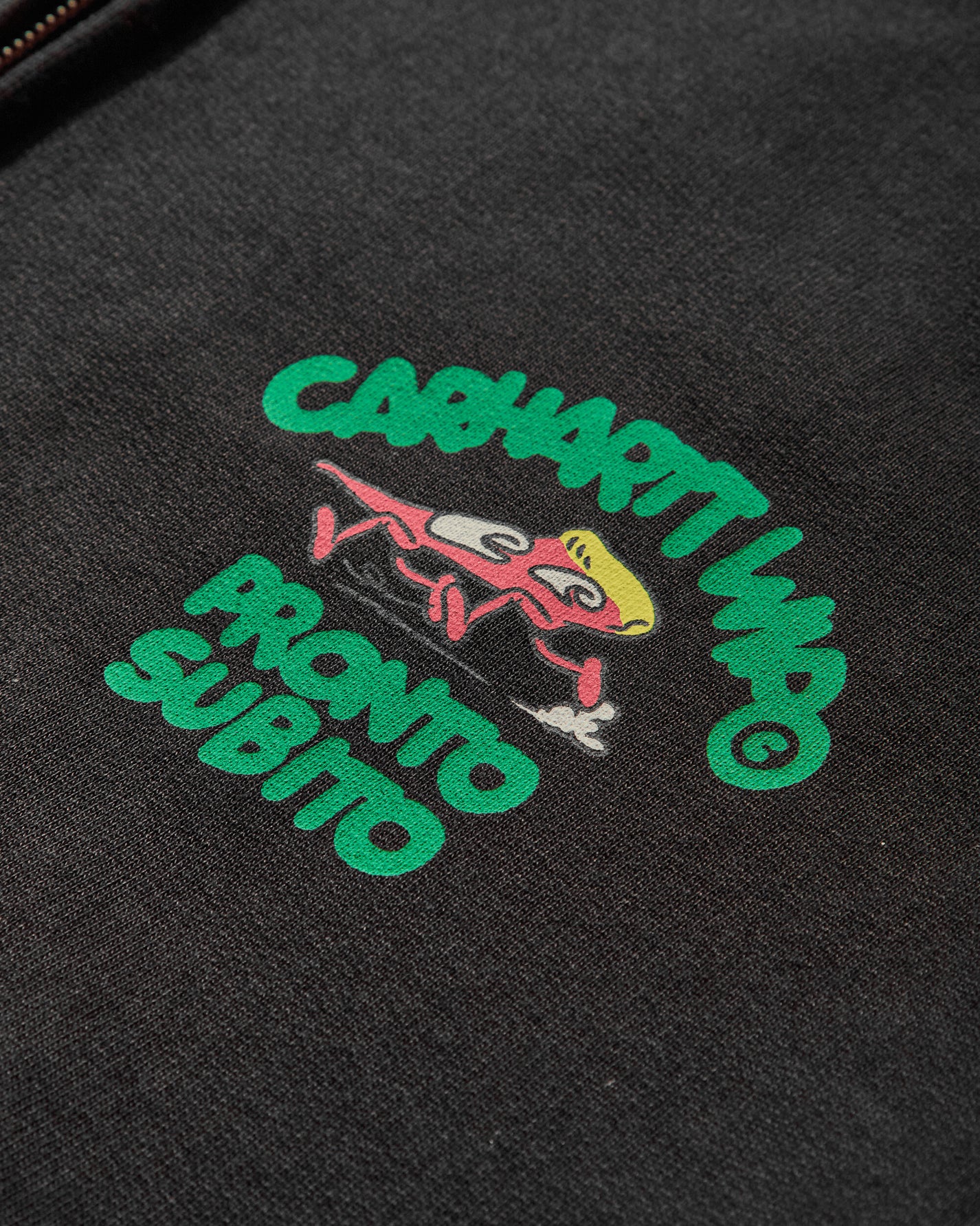 Carhartt WIP Hooded Pronto Sweat Jacket Black Coats and Jackets Jackets I035177 89XX