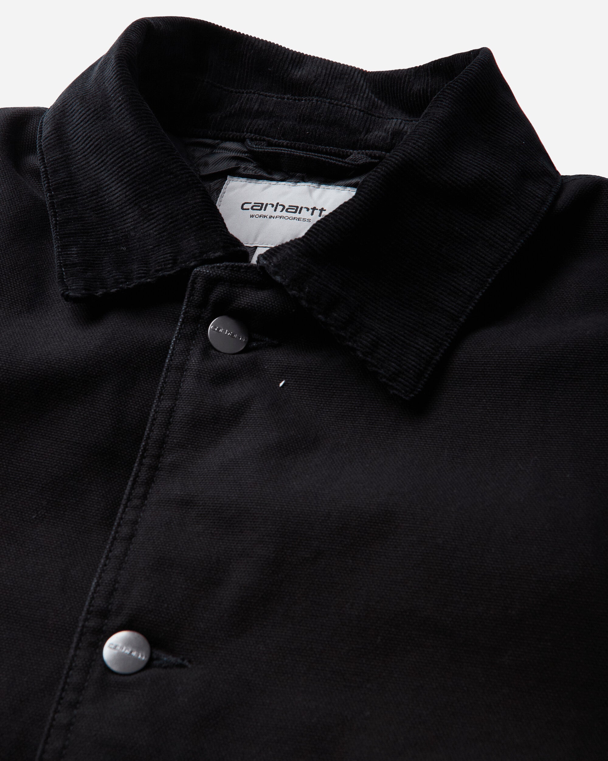 Carhartt WIP Lander Coat Black/Black Coats and Jackets Jackets I037128 00E06