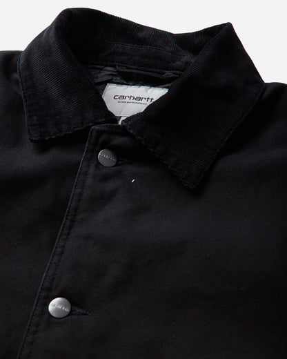 Carhartt WIP Lander Coat Black/Black Coats and Jackets Jackets I037128 00E06