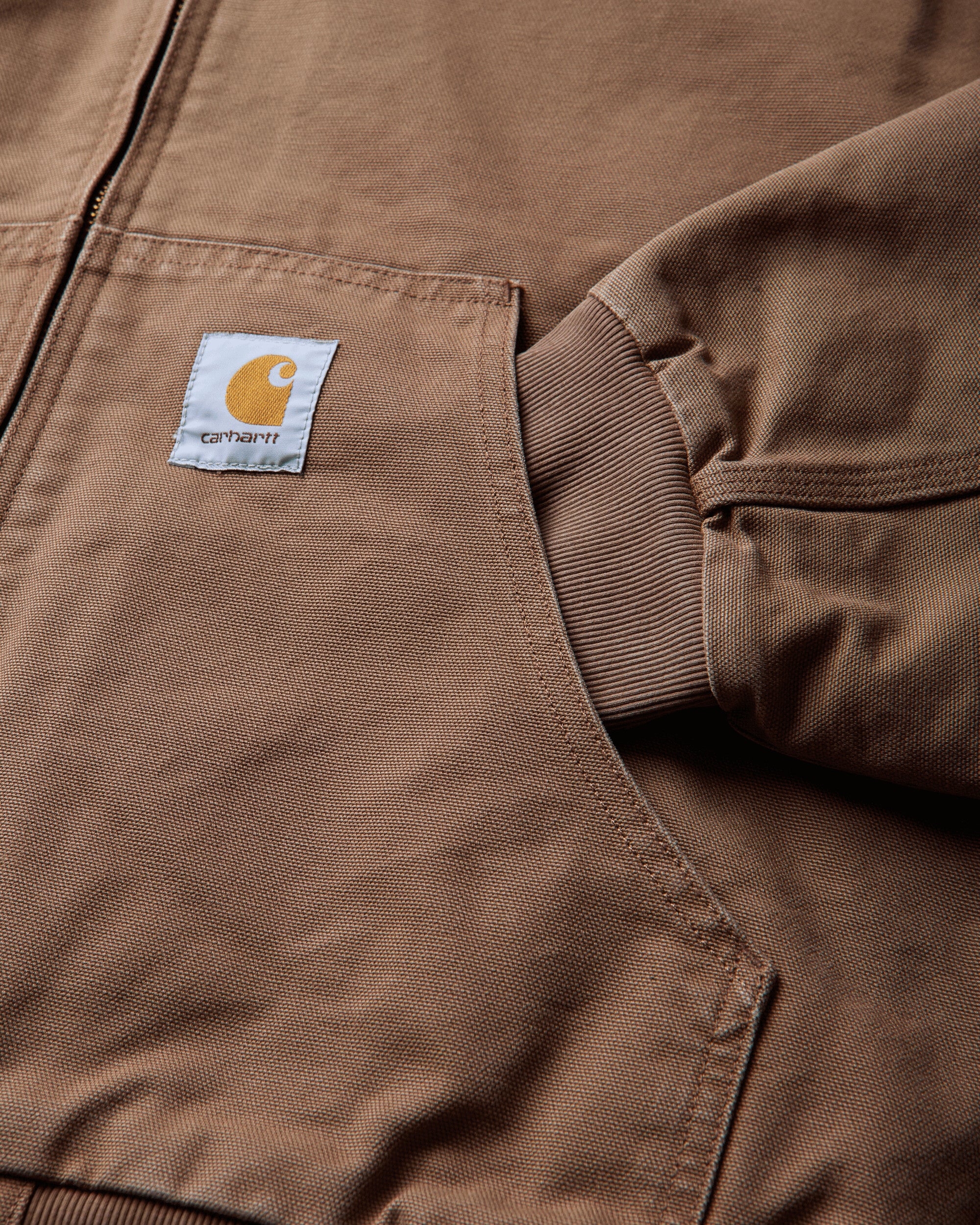 Carhartt WIP Og Active Jacket WIP H Brown Coats and Jackets Jackets I037584 3TG4O