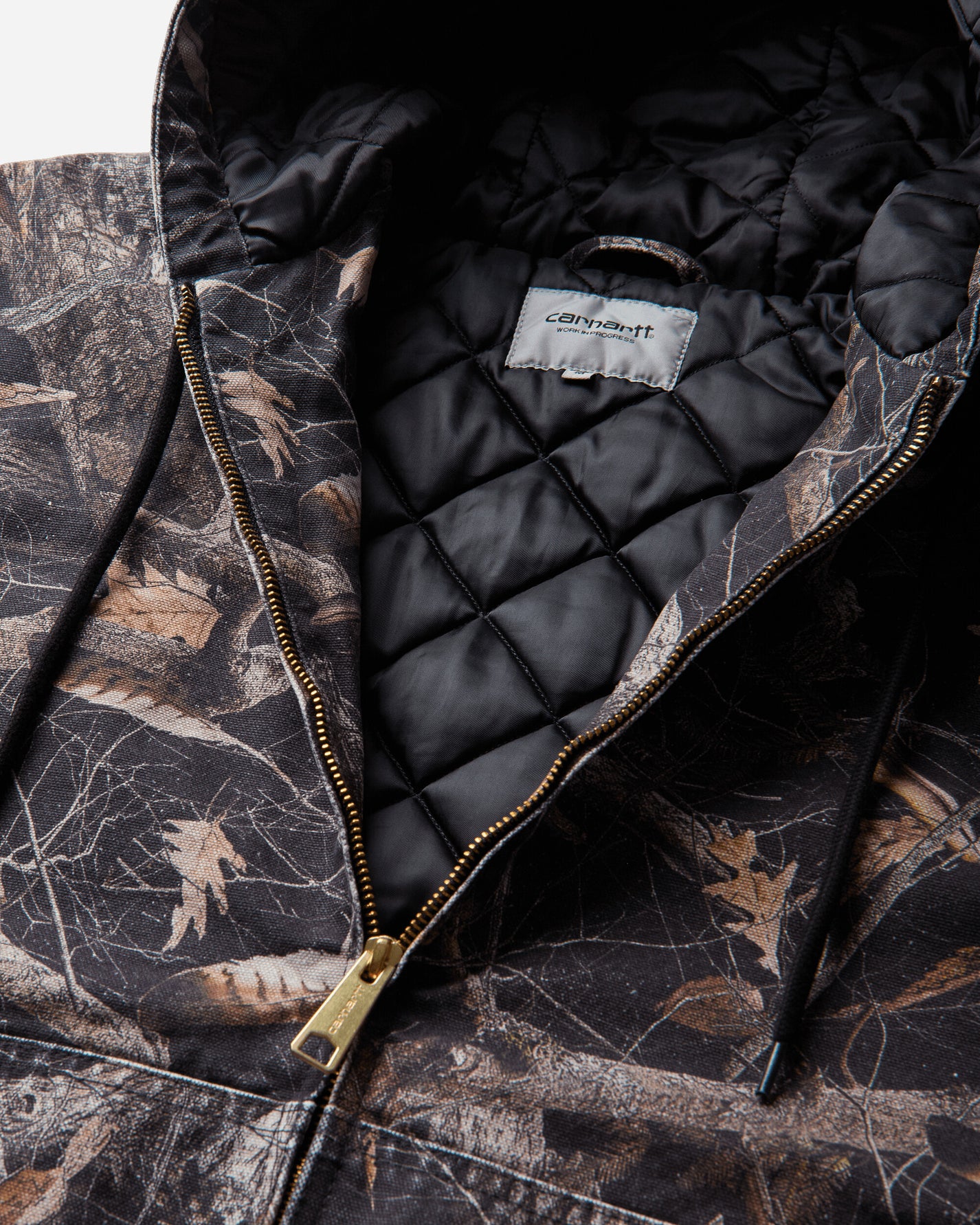 Carhartt WIP Og Active Jacket Camo Feather Tree/Black Coats and Jackets Jackets I035612 3X560