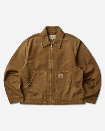 Carhartt WIP Og Arcan Jacket Hamilton Brown/Hamilton Brown Coats and Jackets Jackets I036867 1FJ17