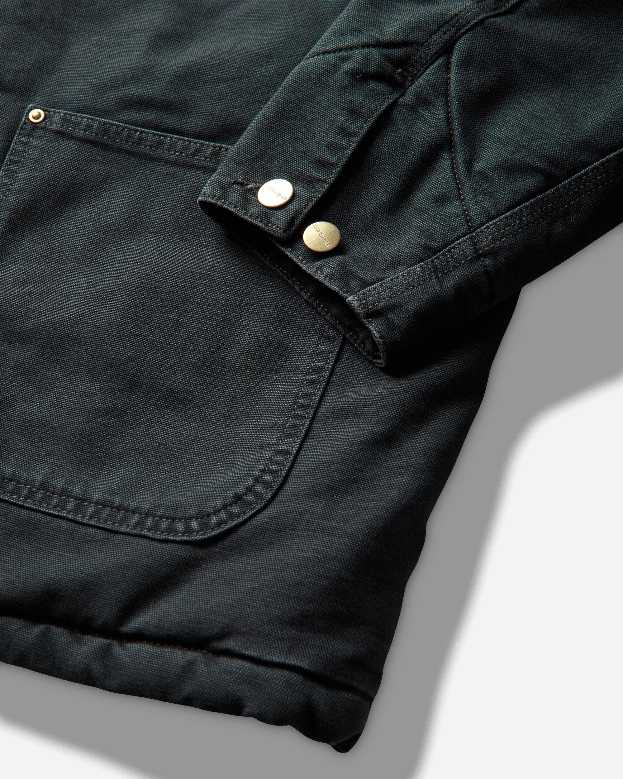 Carhartt WIP Og Chore Coat Raven/Black Coats and Jackets Jackets I035613 3WM4O