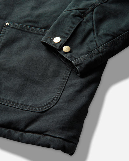 Carhartt WIP Og Chore Coat Raven/Black Coats and Jackets Jackets I035613 3WM4O