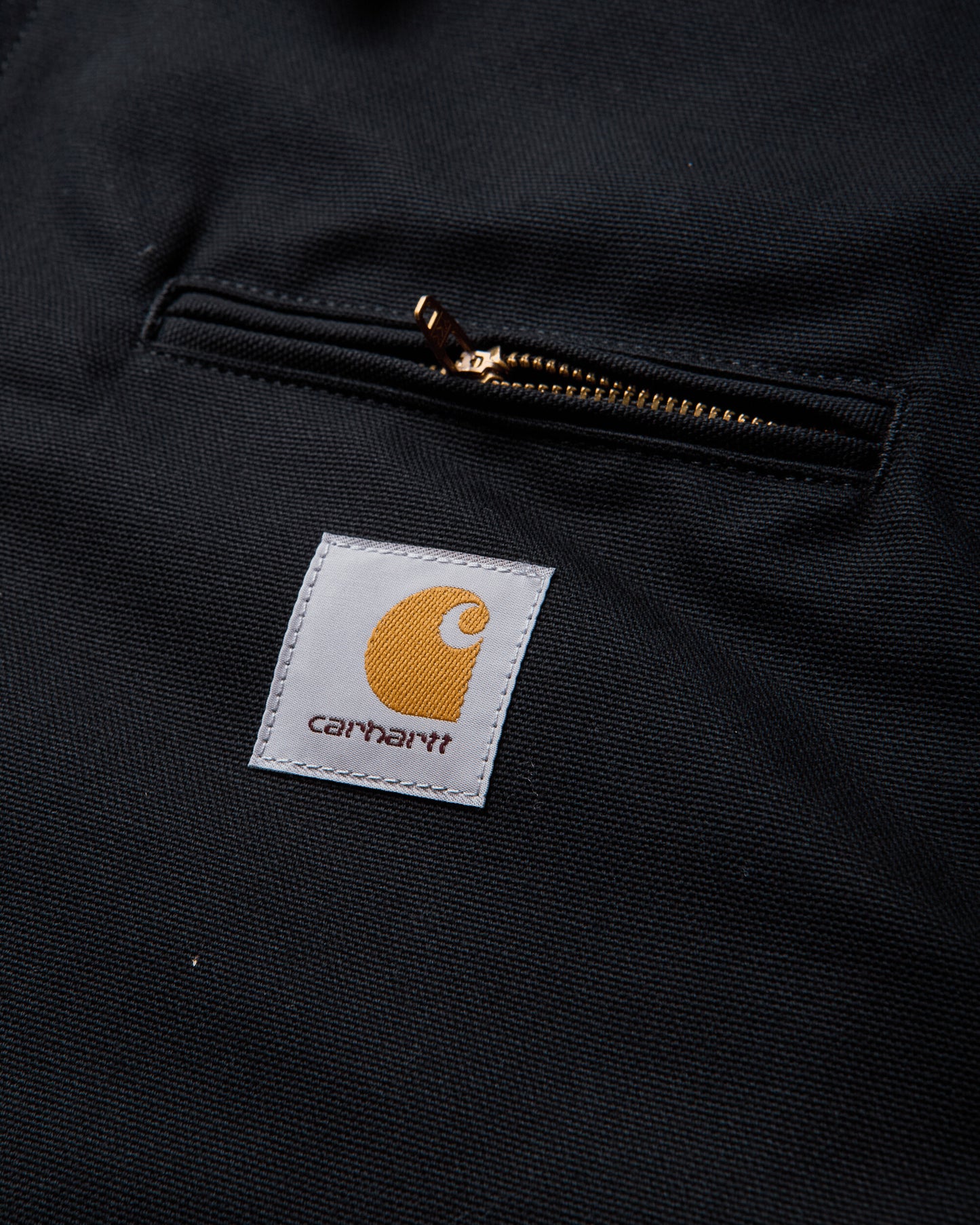 Carhartt WIP Og Detroit Jacket Black/Black Coats and Jackets Jackets I027358 00E01