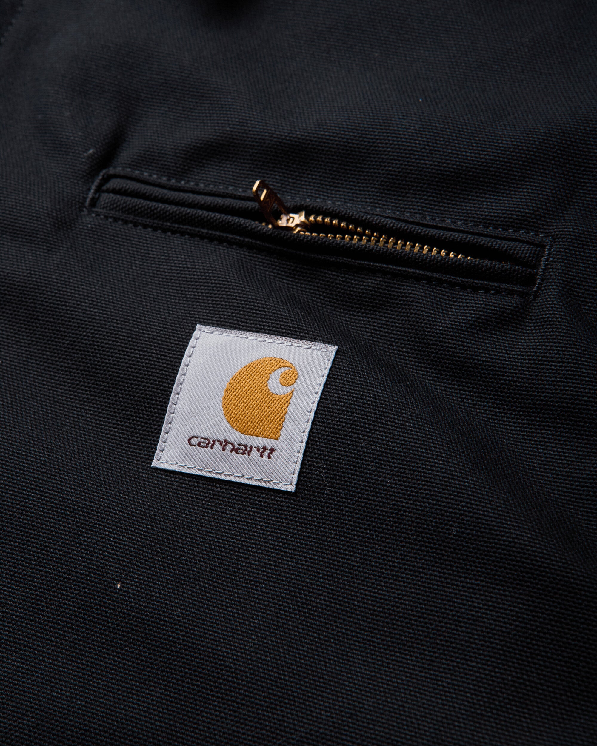 Carhartt WIP Og Detroit Jacket Black/Black Coats and Jackets Jackets I027358 00E01