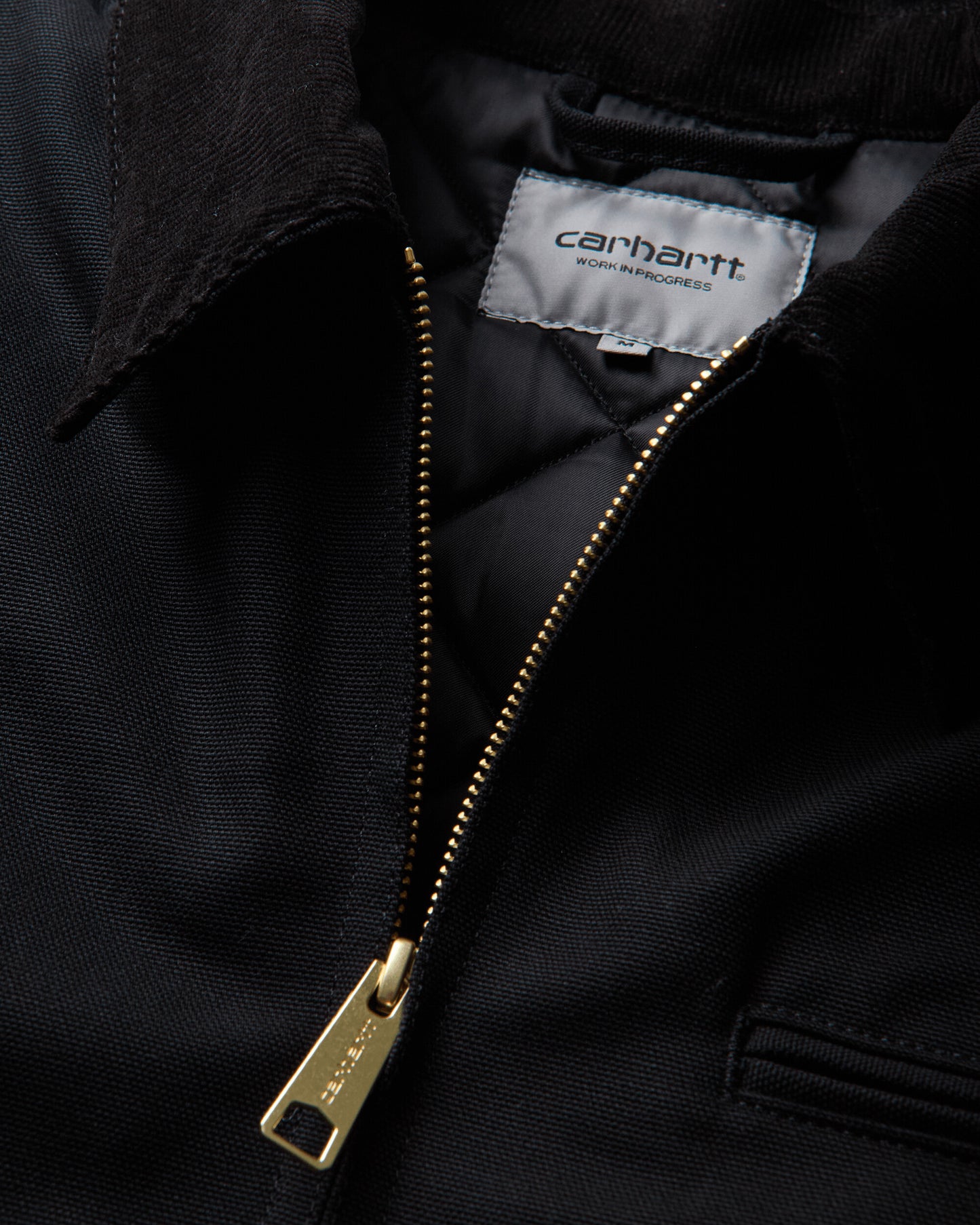 Carhartt WIP Og Detroit Jacket Black/Black Coats and Jackets Jackets I027358 00E01