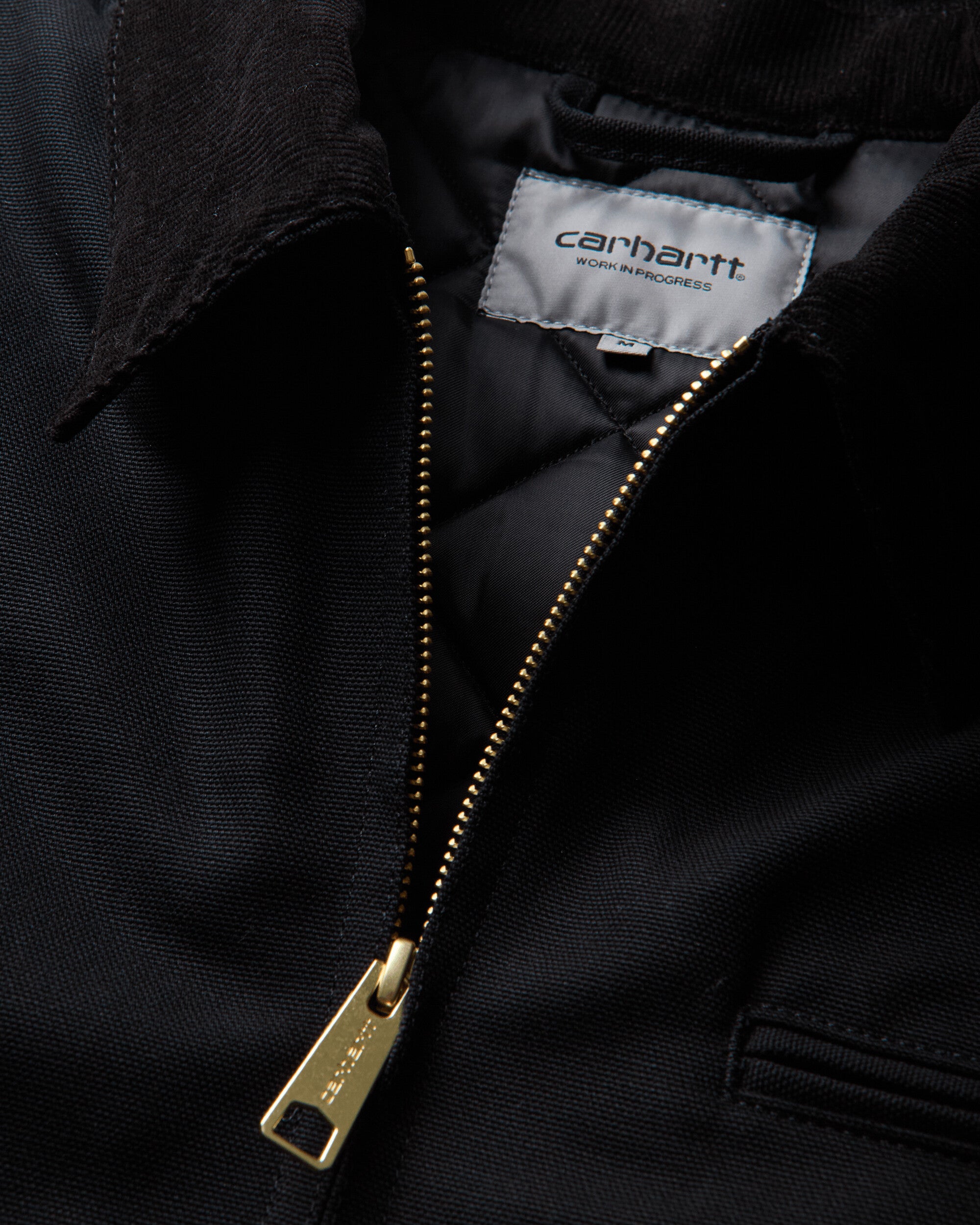 Carhartt WIP Og Detroit Jacket Black/Black Coats and Jackets Jackets I027358 00E01