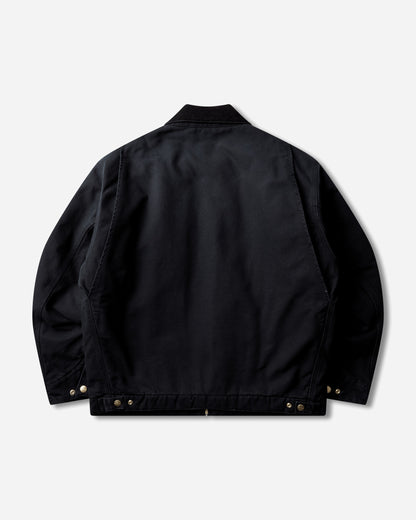 Carhartt WIP Og Detroit Jacket Black/Black Coats and Jackets Jackets I035614 00E4O