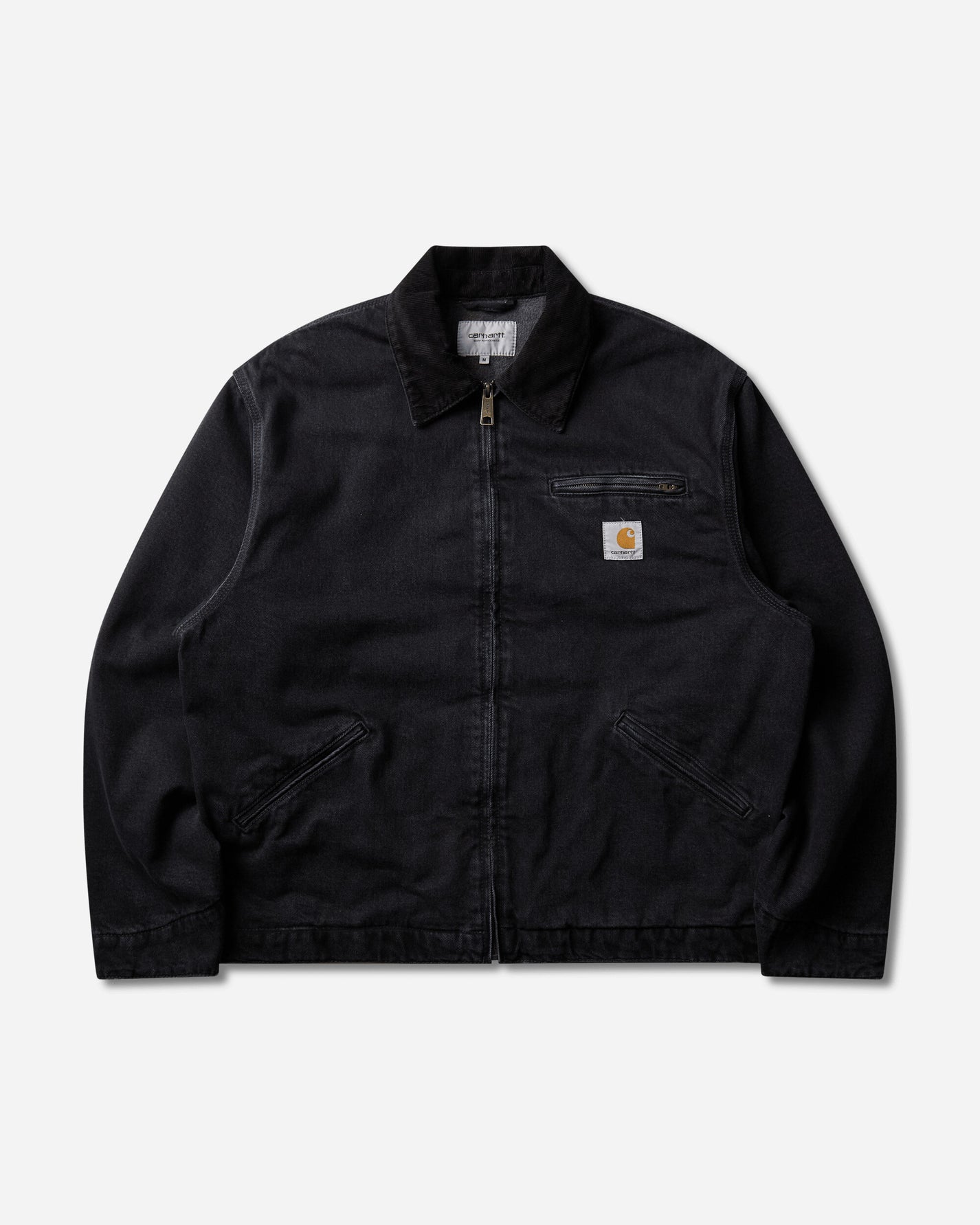 Carhartt WIP Og Detroit Jacket Black/Black Coats and Jackets Jackets I037535 00E06
