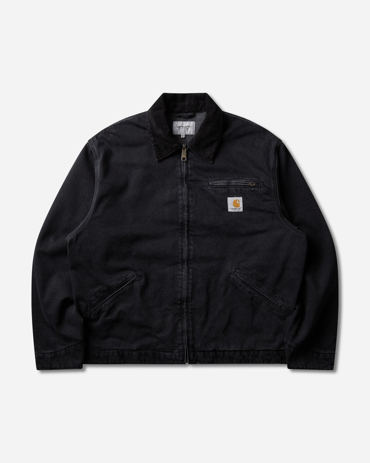 Carhartt WIP Og Detroit Jacket Black/Black Coats and Jackets Jackets I037535 00E06