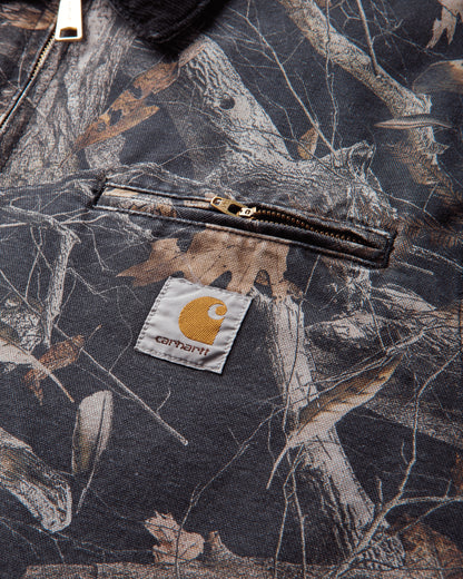 Carhartt WIP Og Detroit Jacket Camo Feather Tree/Black Coats and Jackets Jackets I035614 3X860