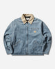 Carhartt WIP Og Detroit Jacket Blue/Dusty H Brown Coats and Jackets Jackets I036593 2XNUR