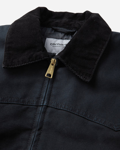 Carhartt WIP Og Santa Fe Jacket Black/Black Stone Coats and Jackets Jackets I037056 00E4O