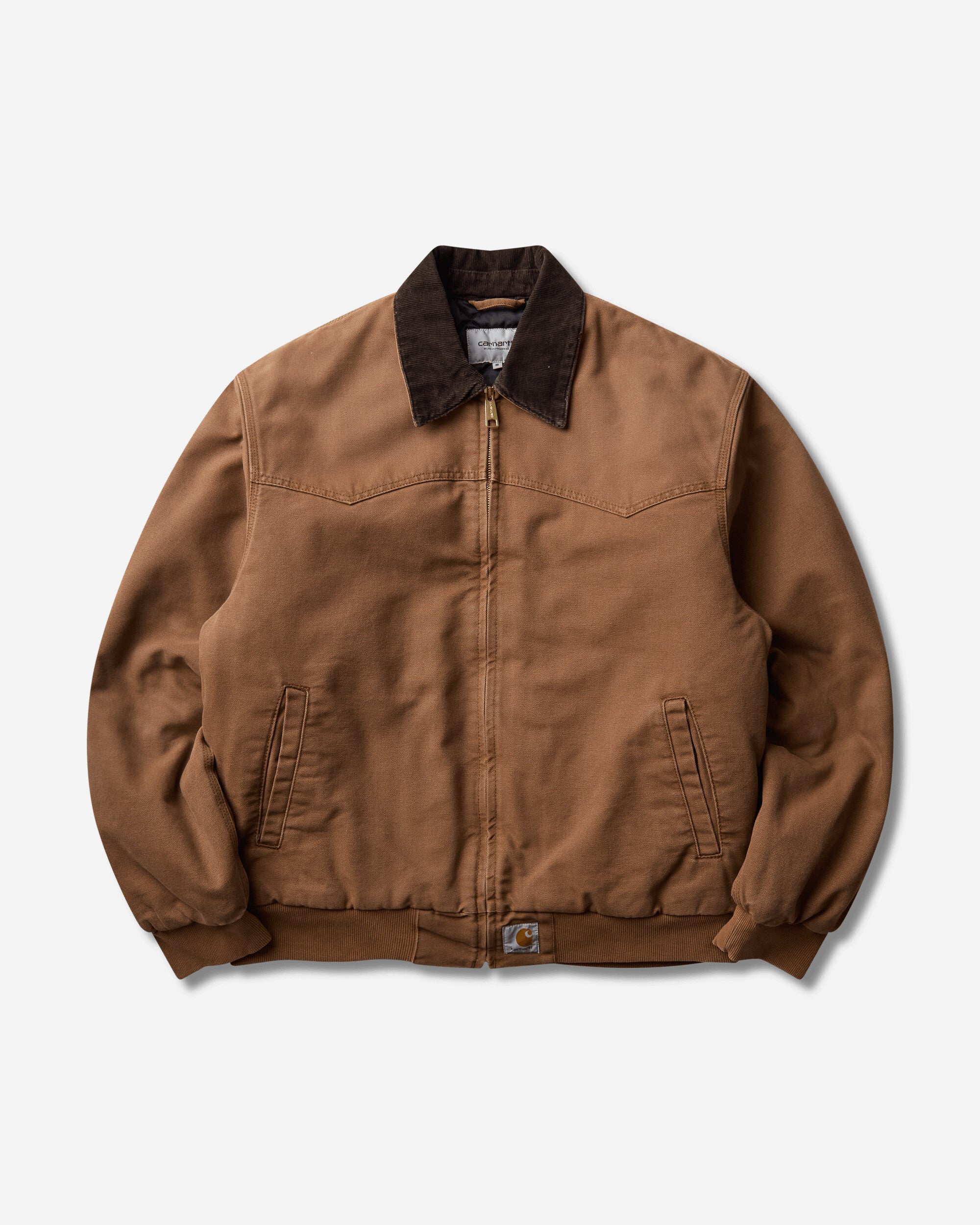 Carhartt WIP Og Santa Fe Jacket WIP H Brown/Tobacco Coats and Jackets Jackets I037056 3XA4O