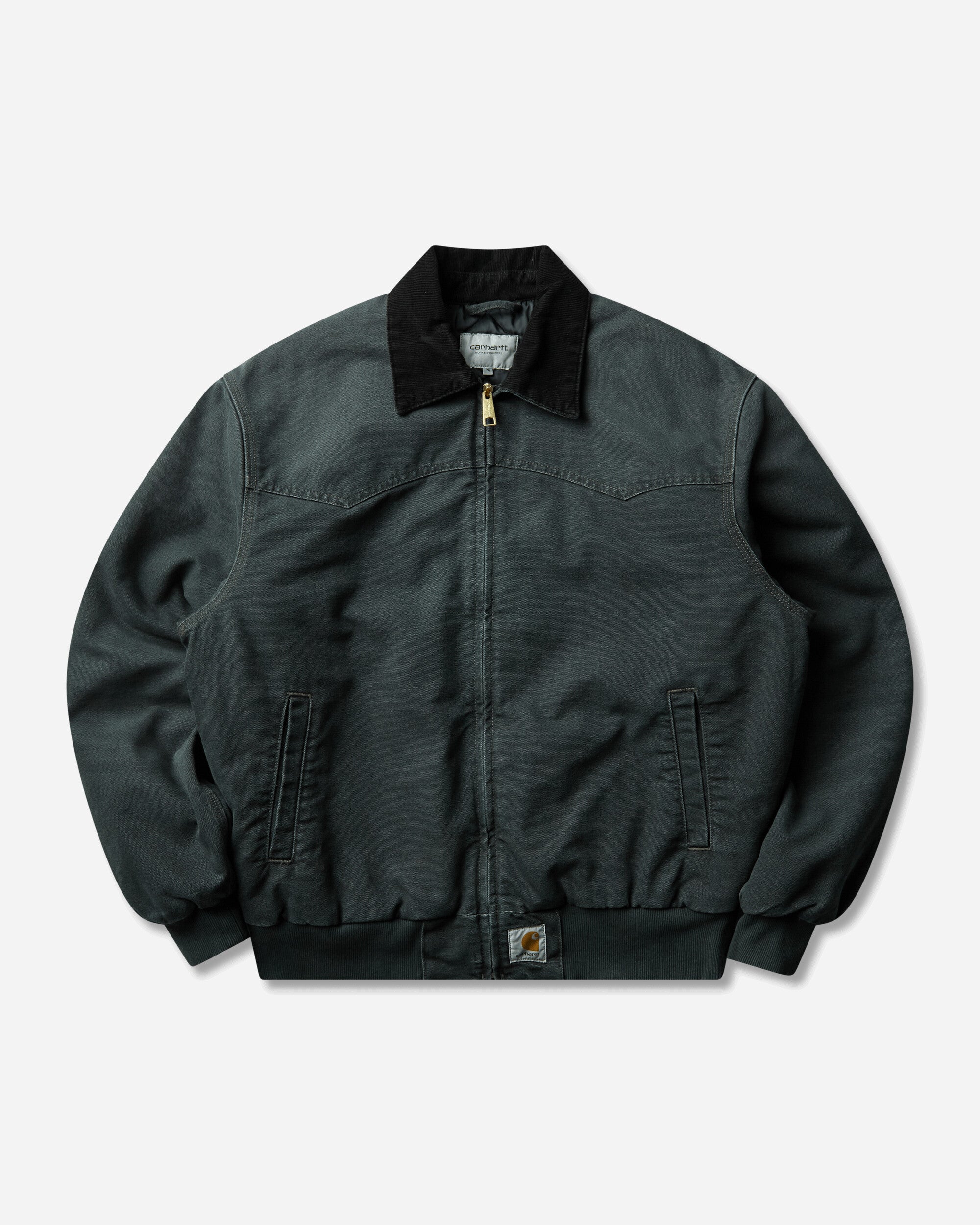 Carhartt WIP Og Santa Fe Jacket Raven/Black Coats and Jackets Jackets I037056 3WM4O