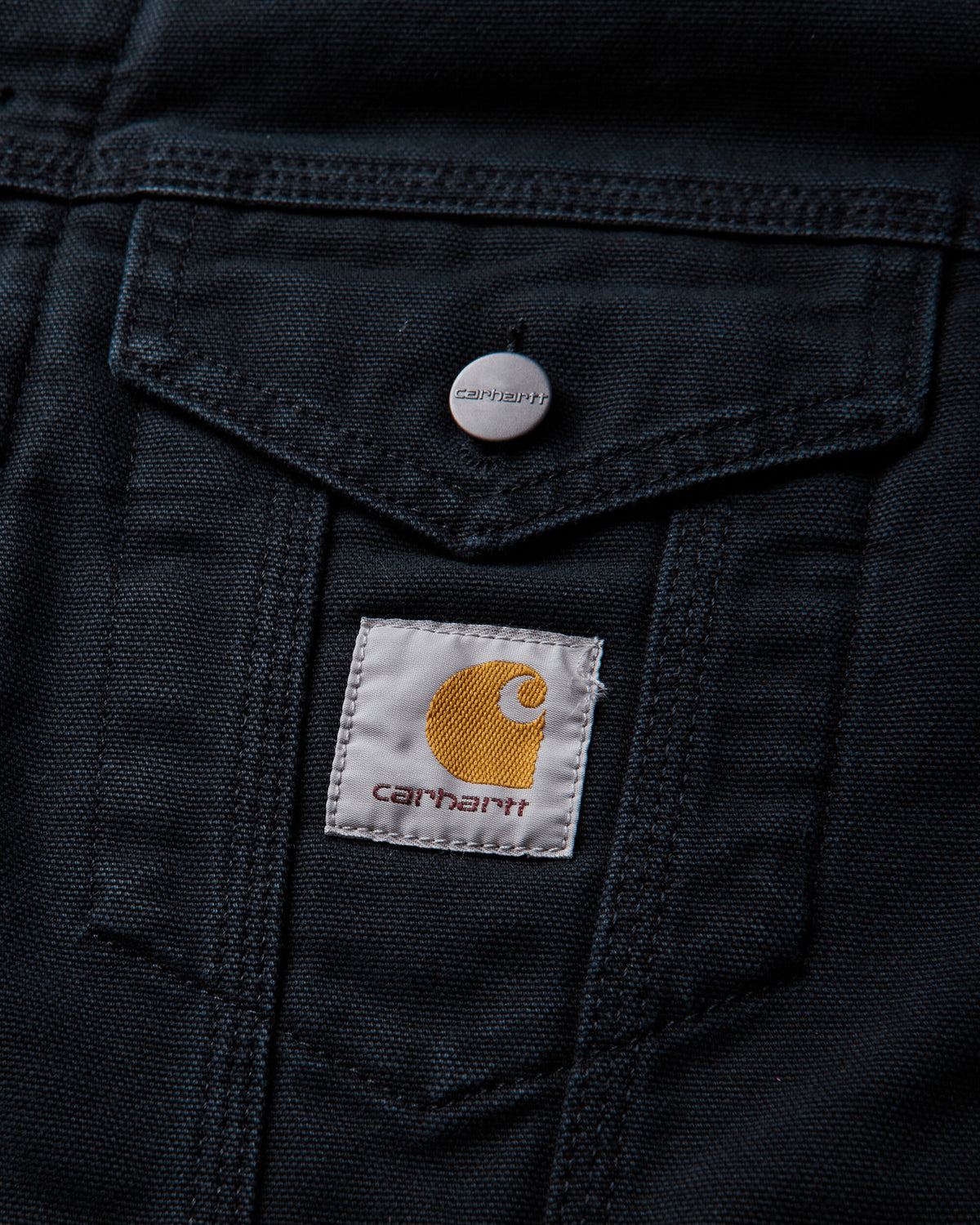 Carhartt WIP Og Trucker Jacket Black/Black Coats and Jackets Jackets I037058 00E4O