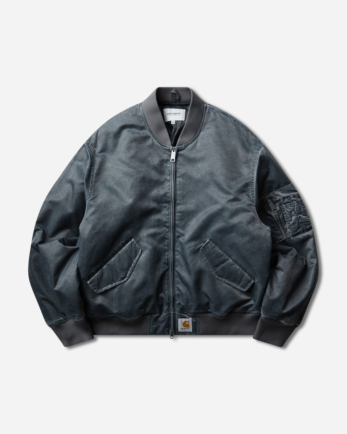 Carhartt WIP Orman Bomber Raven Coats and Jackets Jackets I037012 3T64G