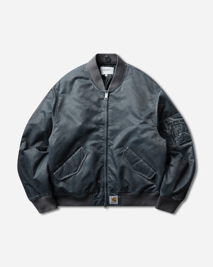 Carhartt WIP Orman Bomber Raven Coats and Jackets Jackets I037012 3T64G