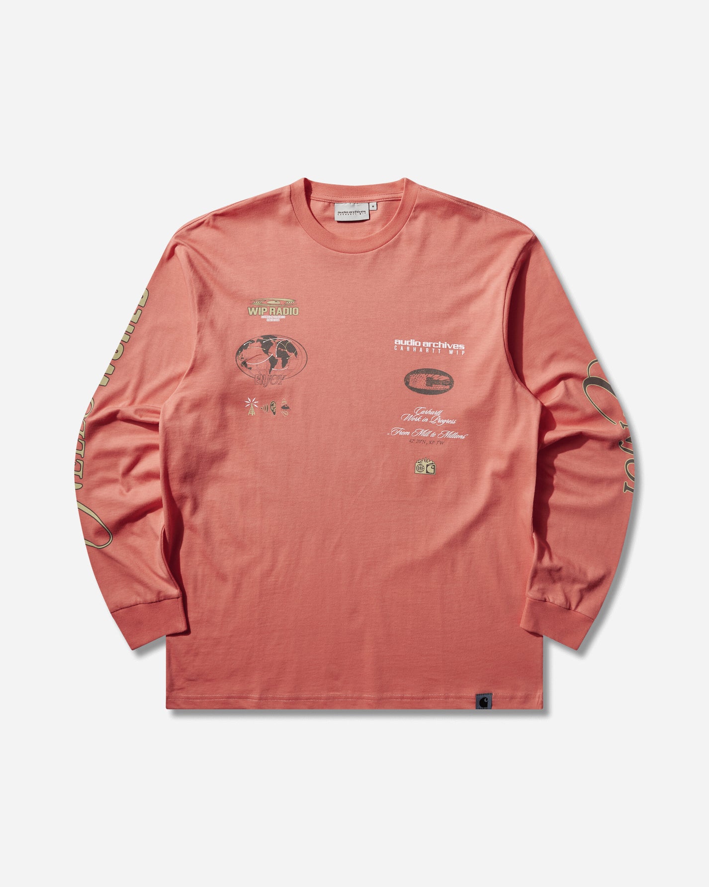 Carhartt WIP Audio Archives Wip Ls T Shirt Audio Archives T-Shirts Longsleeve I036684 3S1XX
