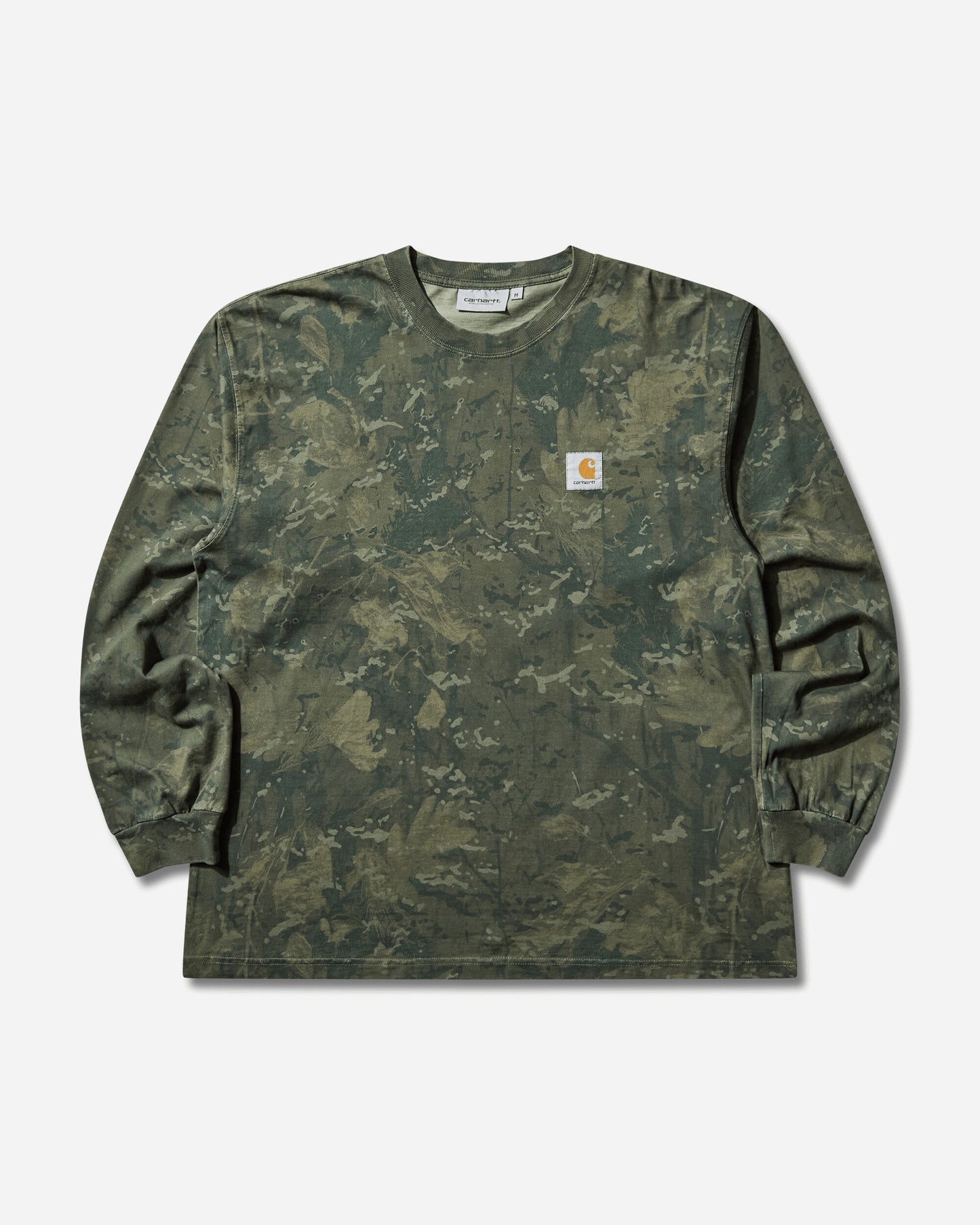Carhartt WIP L/S Camo Combi T-Shirt Camo Combi/Green/Olive T-Shirts Longsleeve I035858 3G2GD