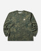 Carhartt WIP L/S Camo Combi T-Shirt Camo Combi/Green/Olive T-Shirts Longsleeve I035858 3G2GD