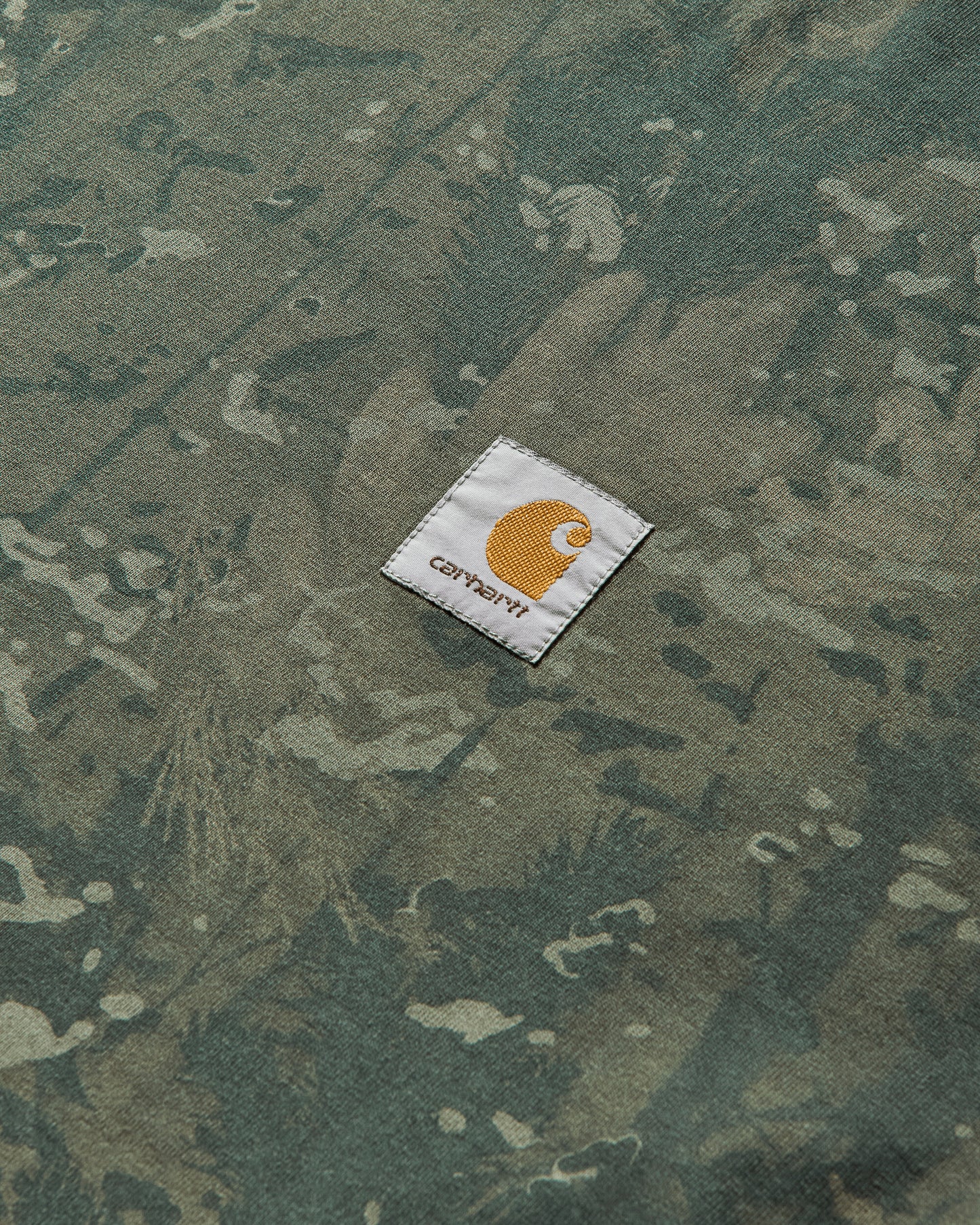 Carhartt WIP L/S Camo Combi T-Shirt Camo Combi/Green/Olive T-Shirts Longsleeve I035858 3G2GD