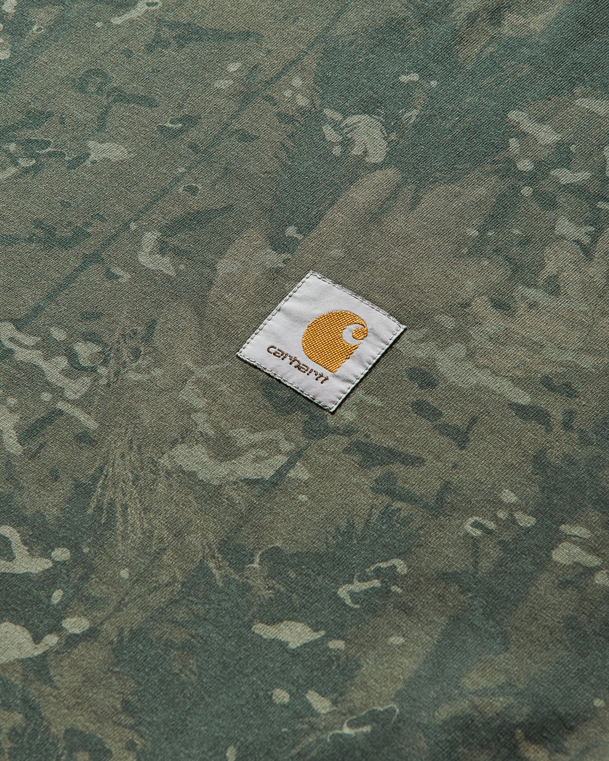 Carhartt WIP L/S Camo Combi T-Shirt Camo Combi/Green/Olive T-Shirts Longsleeve I035858 3G2GD