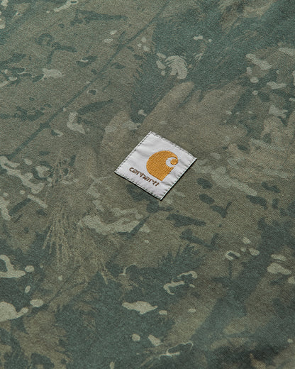 Carhartt WIP L/S Camo Combi T-Shirt Camo Combi/Green/Olive T-Shirts Longsleeve I035858 3G2GD