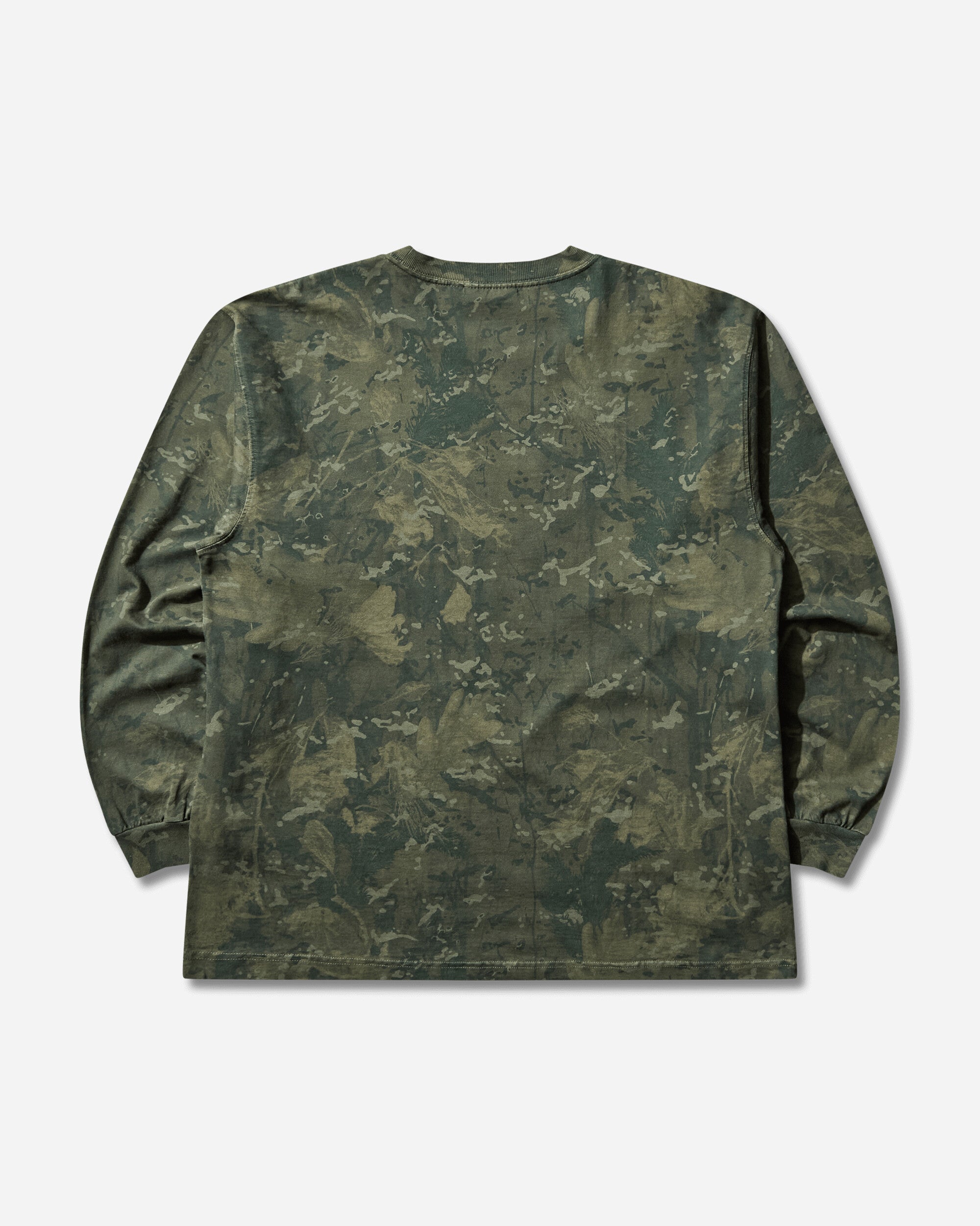 Carhartt WIP L/S Camo Combi T-Shirt Camo Combi/Green/Olive T-Shirts Longsleeve I035858 3G2GD