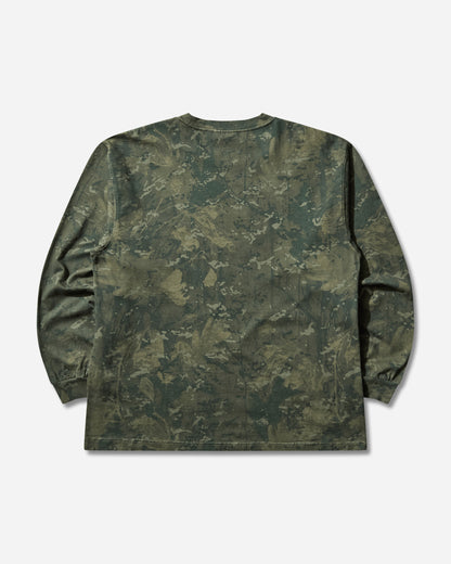 Carhartt WIP L/S Camo Combi T-Shirt Camo Combi/Green/Olive T-Shirts Longsleeve I035858 3G2GD
