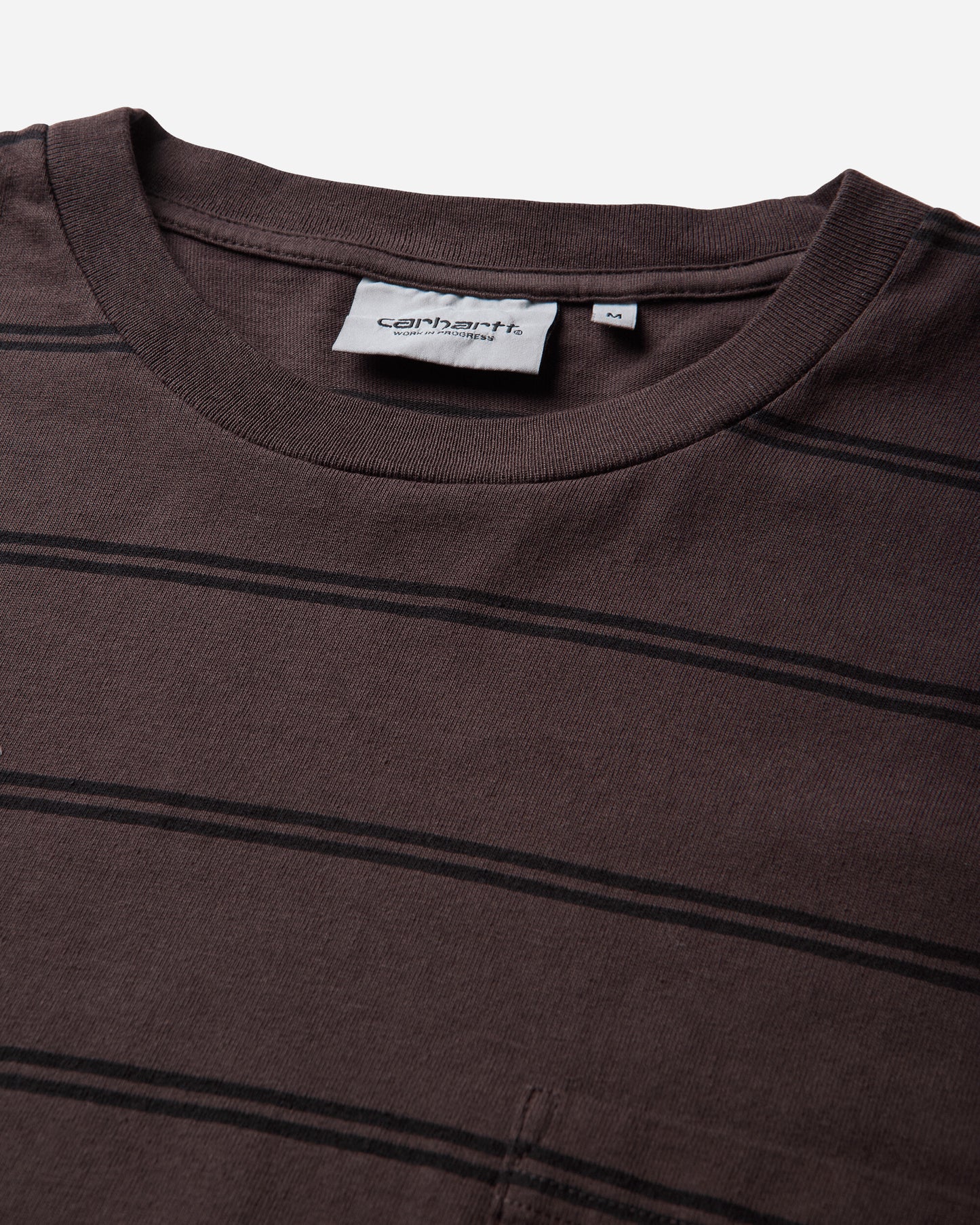 Carhartt WIP L/S Cardona Pocket T-Shirt Cardona Stripe/Natural T-Shirts Longsleeve I037271 3VQGD