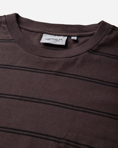 Carhartt WIP L/S Cardona Pocket T-Shirt Cardona Stripe/Natural T-Shirts Longsleeve I037271 3VQGD