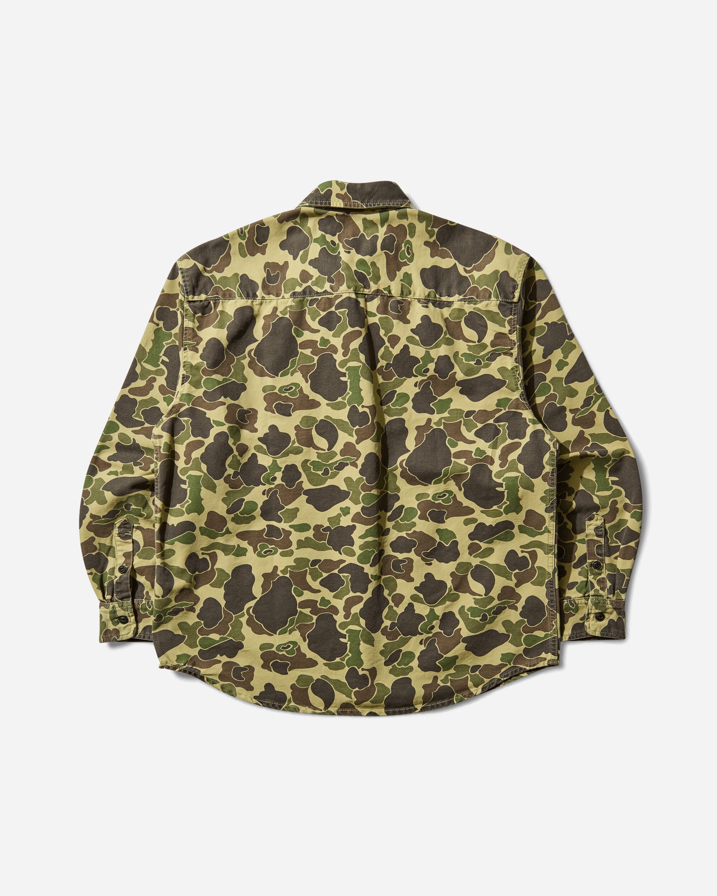 Carhartt WIP L/S Duck Shirt Camo Duck/Green Shirts Longsleeve Shirt I033769 2EQ06