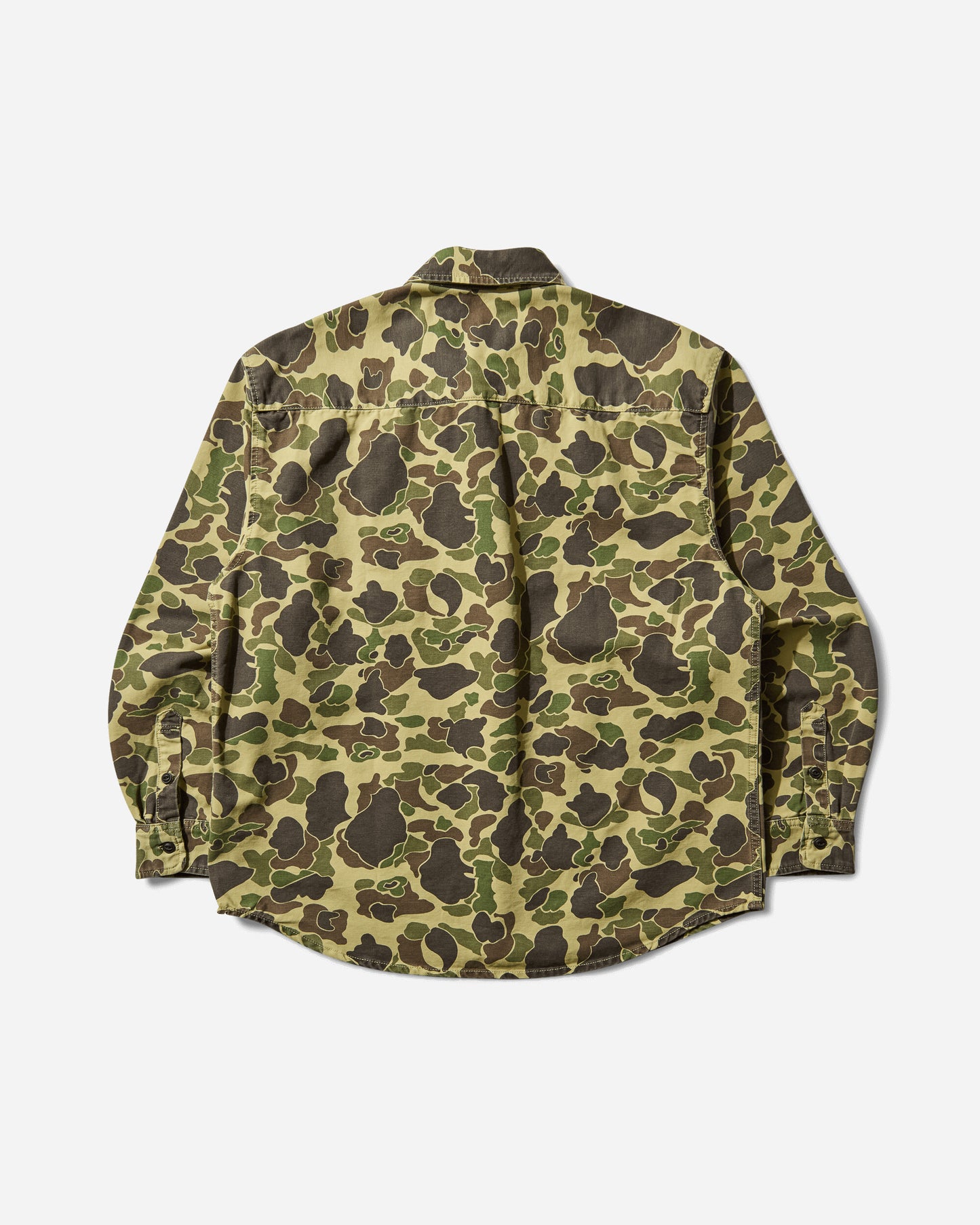 Carhartt WIP L/S Duck Shirt Camo Duck/Green Shirts Longsleeve Shirt I033769 2EQ06