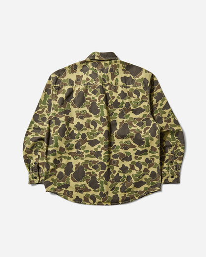 Carhartt WIP L/S Duck Shirt Camo Duck/Green Shirts Longsleeve Shirt I033769 2EQ06