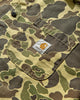 Carhartt WIP L/S Duck Shirt Camo Duck/Green Shirts Longsleeve Shirt I033769 2EQ06