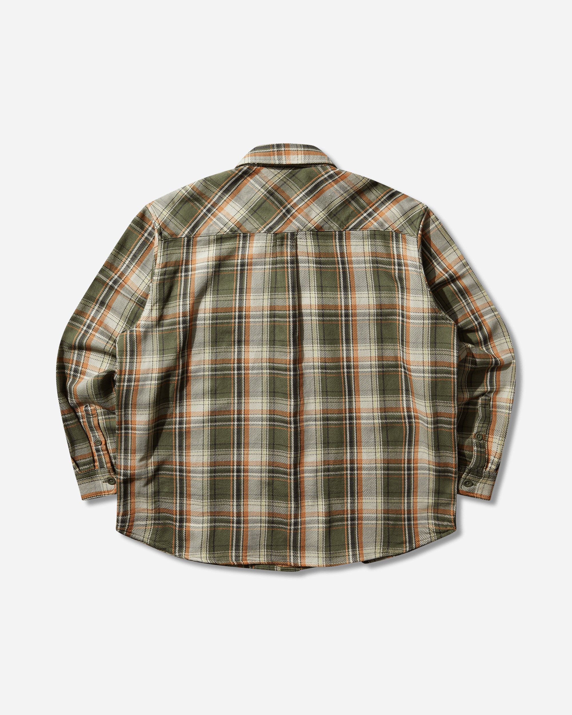 Carhartt WIP Ls Tunick Shirt Tunick Check/Dollar Green Shirts Longsleeve Shirt I036192 3PKXX