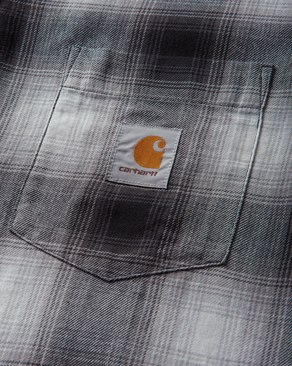 Carhartt WIP L/S Tyers Shirt Tyers Check/Black Shirts Longsleeve Shirt I036807 3TQXX