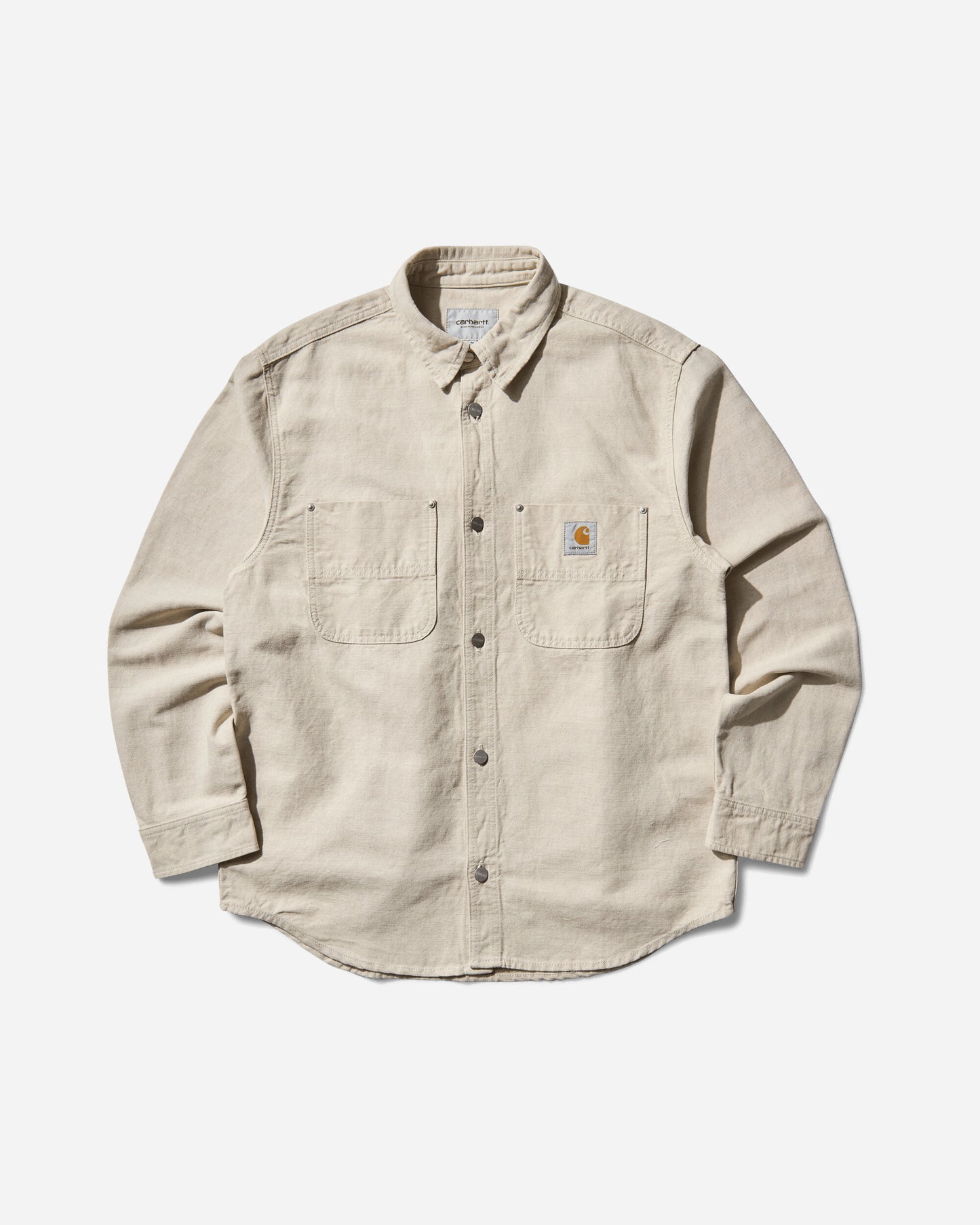 Carhartt WIP Walter Shirt Jac Natural Shirts Longsleeve Shirt I033578 0502