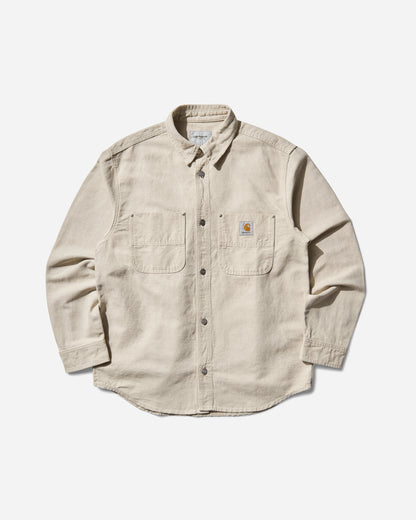 Carhartt WIP Walter Shirt Jac Natural Shirts Longsleeve Shirt I033578 0502