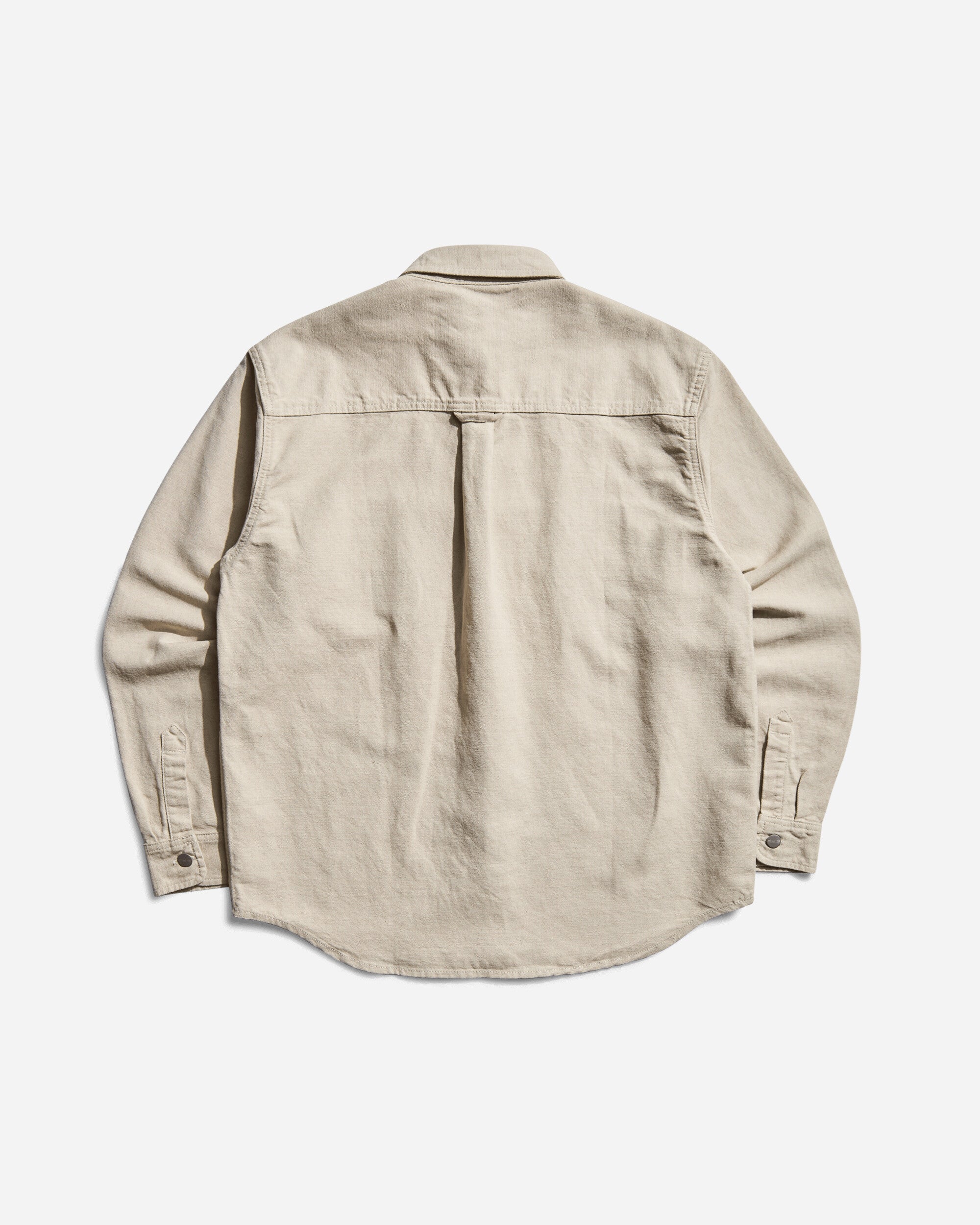 Carhartt WIP Walter Shirt Jac Natural Shirts Longsleeve Shirt I033578 0502