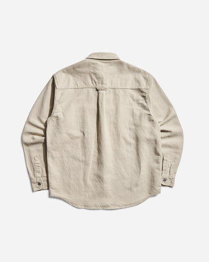 Carhartt WIP Walter Shirt Jac Natural Shirts Longsleeve Shirt I033578 0502