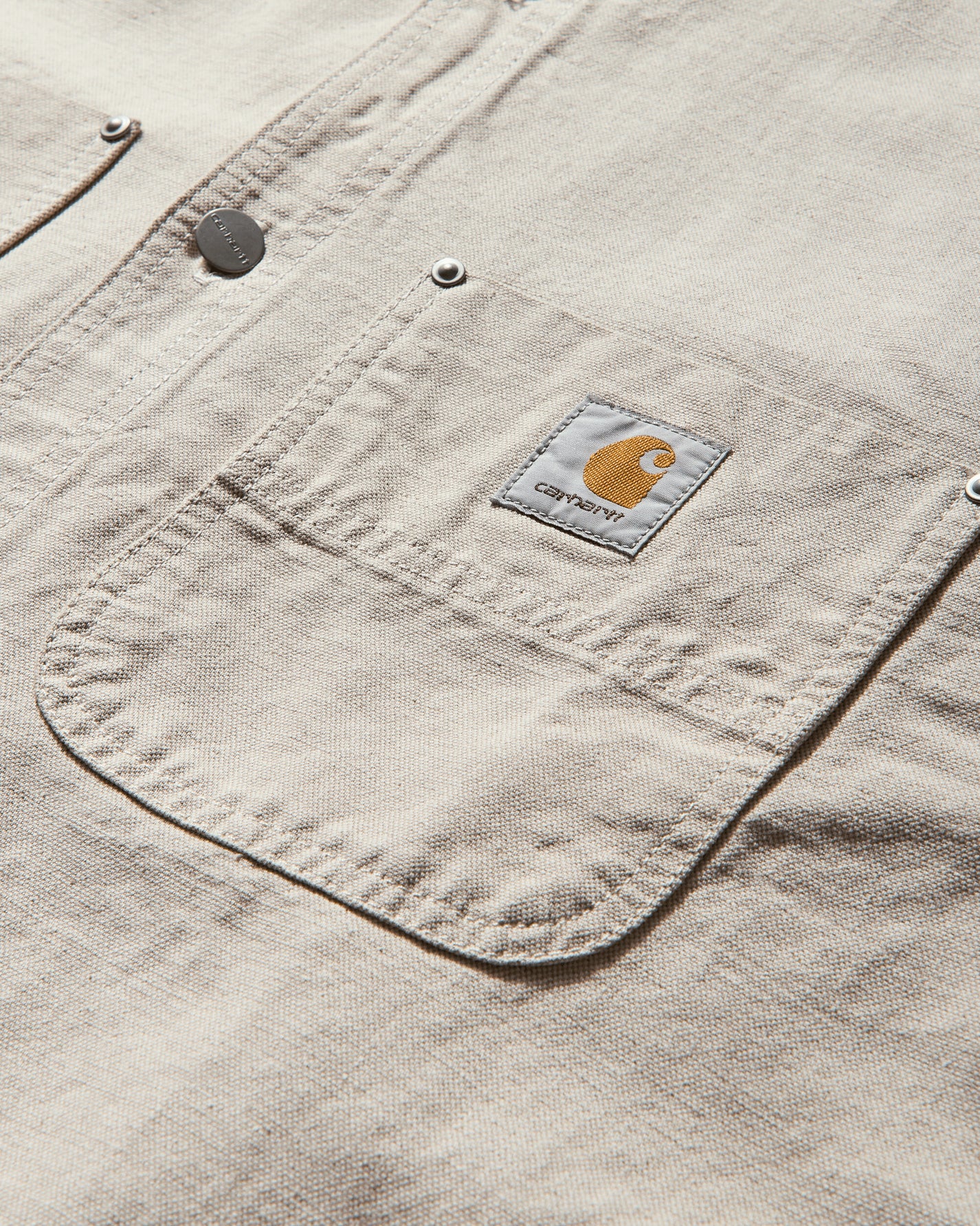 Carhartt WIP Walter Shirt Jac Natural Shirts Longsleeve Shirt I033578 0502