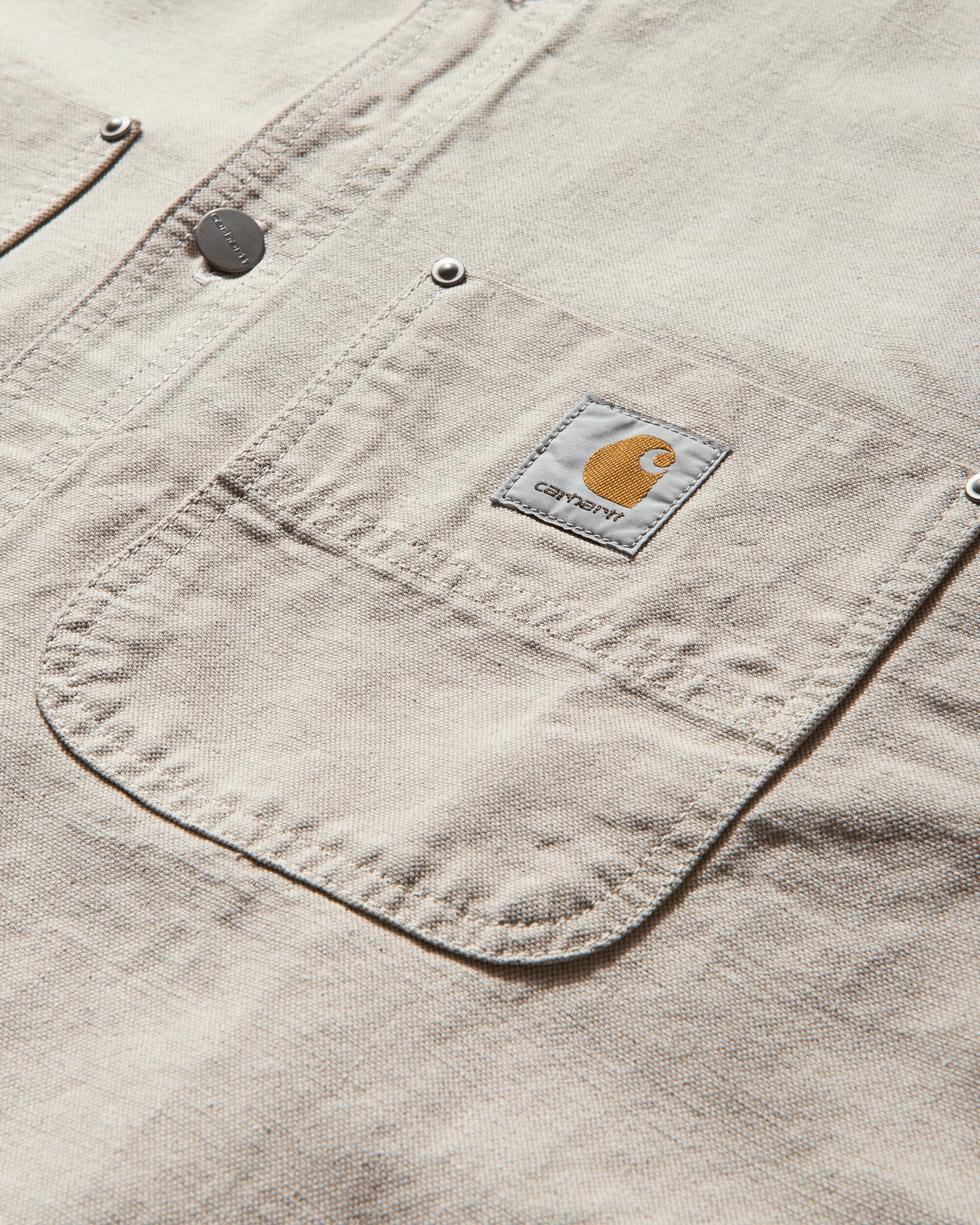 Carhartt WIP Walter Shirt Jac Natural Shirts Longsleeve Shirt I033578 0502