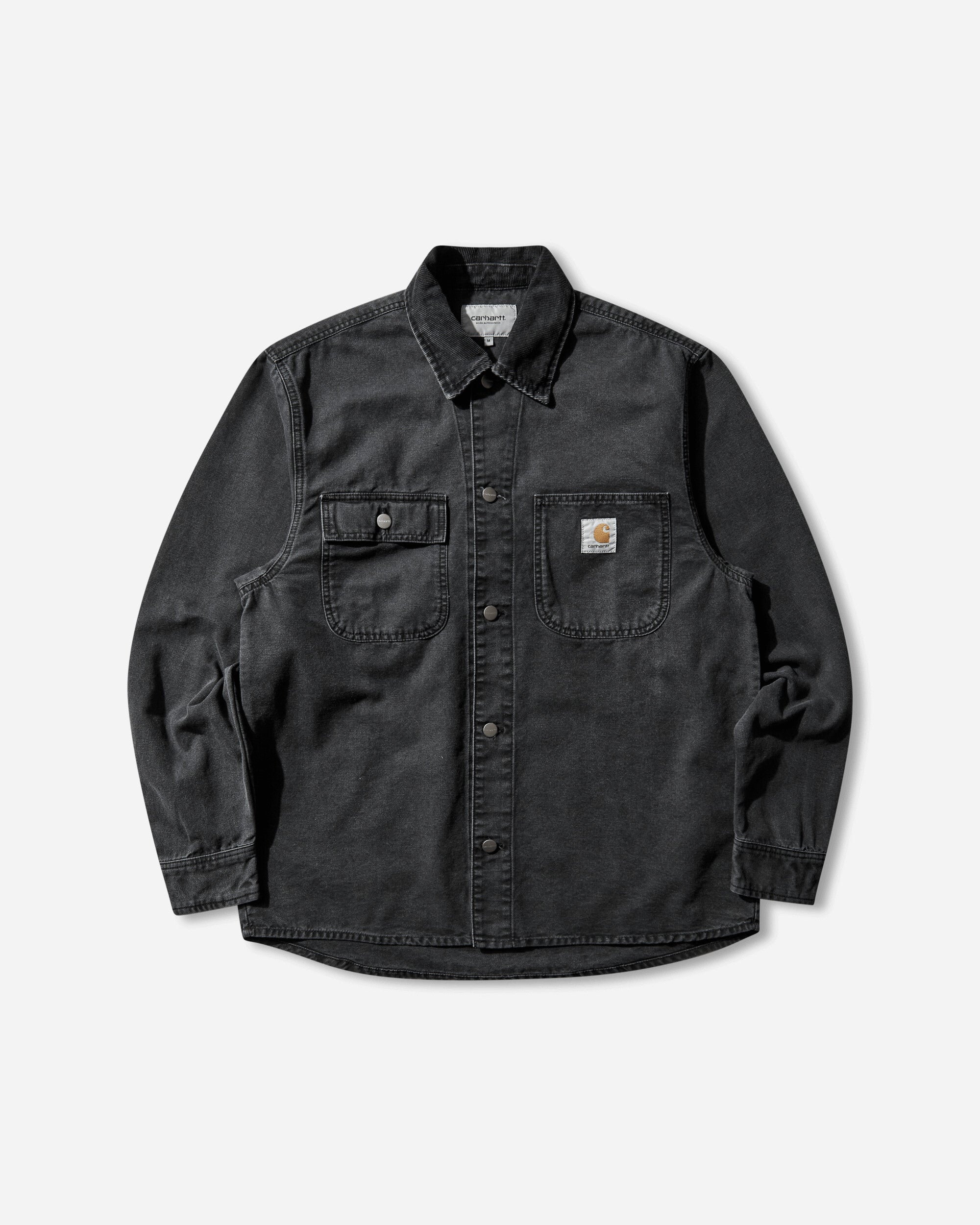 Carhartt WIP Mitch Shirt Jac Black/Black Shirts Overshirt I036262 00E0J