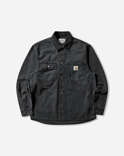 Carhartt WIP Mitch Shirt Jac Black/Black Shirts Overshirt I036262 00E0J