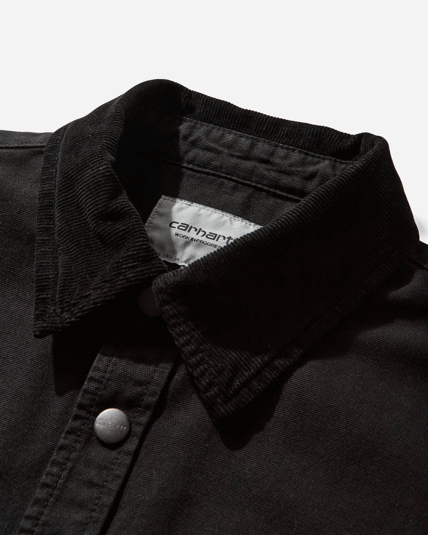 Carhartt WIP Prescott Shirt Jac Black/Black Shirts Overshirt I036484 00EGD