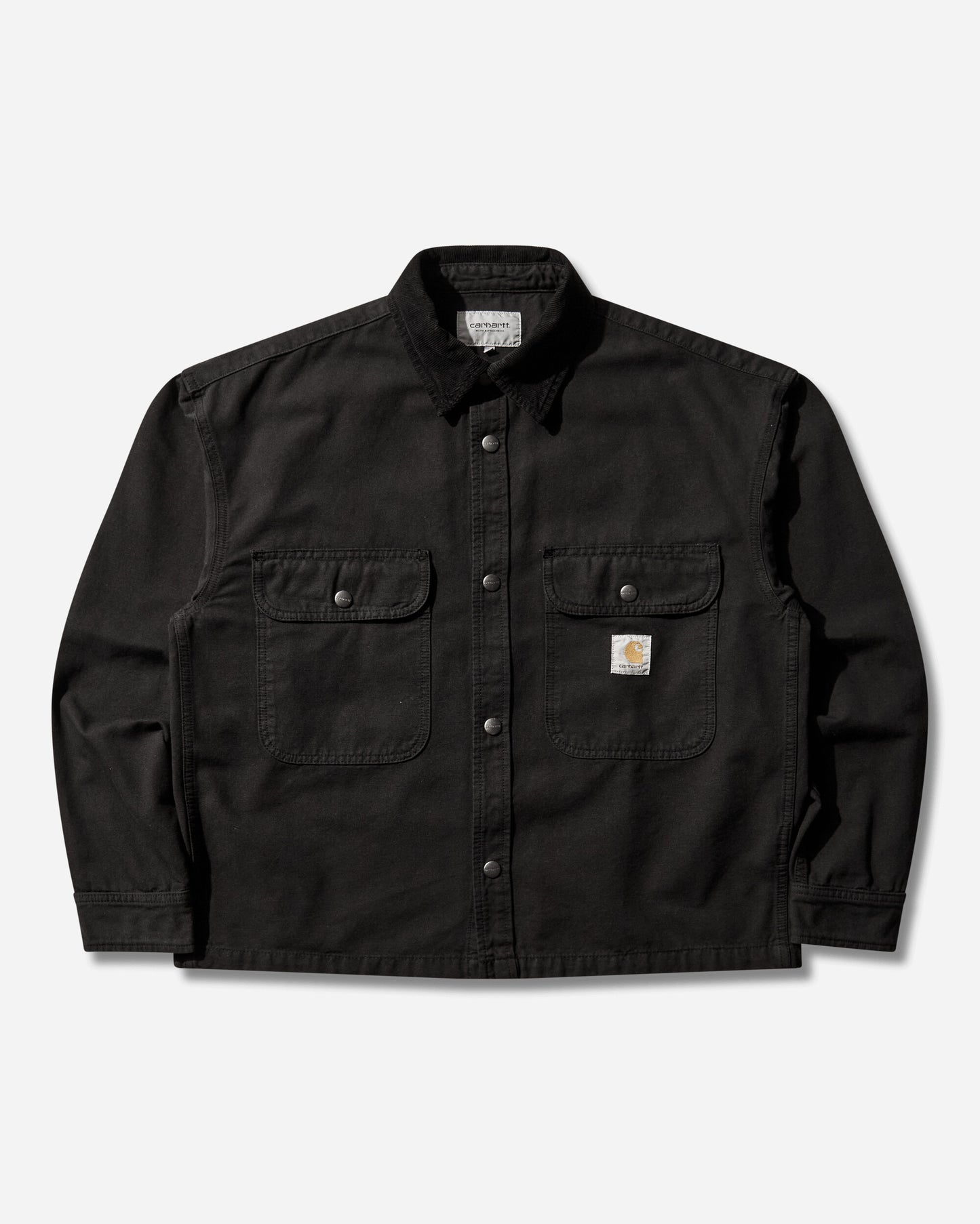 Carhartt WIP Prescott Shirt Jac Black/Black Shirts Overshirt I036484 00EGD